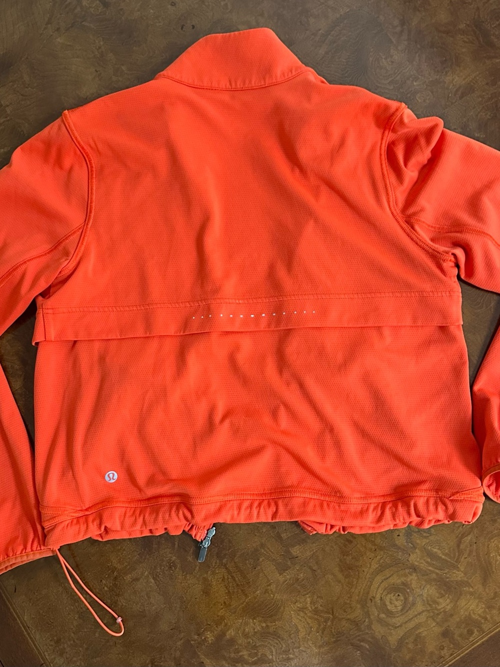 lululemon athletica Bright Red Zip-Front Utility Jacket - Picture 4 of 5